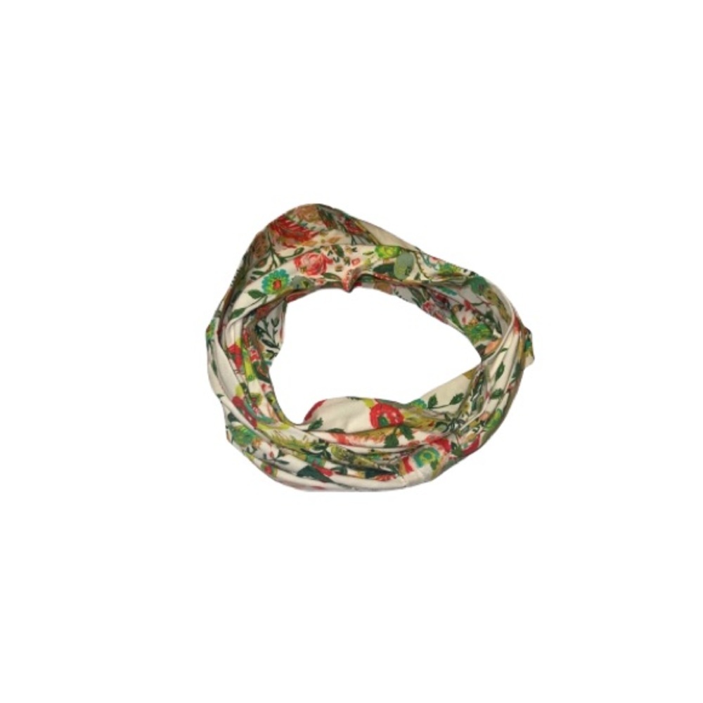 Halo Handmade Multicoloured Floral Infinity Scarf